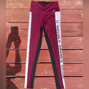 Women’s extra small burgundy PINK leggings